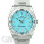 ロレックス オイスターパーペチュアル 36 126000 ターコイズブルー ROLEX 未使用品メン ...