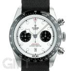 チューダー ヘリテージブラックベイ クロノ ホワイト 79360N NATOストラップ TUDOR 未使用品メンズ 腕時計 送料無料