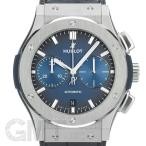 ウブロ クラシックフュージョン クロノグラフ チタニウム ディープブルー 521.NX.6670.LR.JPN18 HUBLOT 未使用品メンズ 腕時計 送料無料