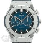ウブロ クラシックフュージョンクロノグラフ  チタニウム ディープブルー  521.NX.6670.LR.JPN18【日本限定】 HUBLOT 未使用品メンズ 腕時計 送料無料