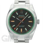 ショッピングロレックス ロレックス ミルガウス 116400GV 保証書2008年 V番 ROLEX 中古メンズ 腕時計 送料無料