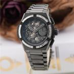 ウブロ ビッグバン インテグレーテッド オールブラック バゲットダイヤモンド 451.CX.1140.CX.1904 HUBLOT 中古メンズ