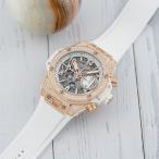 ウブロ ビッグバン ウニコ キングゴールド ホワイト パヴェ 42mm  441.OE.2010.RW.1704 付属品完品 HUBLOT 中古<br>メンズ 腕時計 送料無料