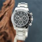 ロレックス コスモグラフ デイトナ 126500LN ブラック 保証書2025年 ランダムシリアル 付属品完品 ROLEX 中古メンズ 腕時計