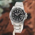 ロレックス GMTマスターII 126710GRNR オイスターブレスレット 保証書2024年 シリアルランダム 付属品完品 ROLEX 中古<br>メンズ 腕時計 送料無料