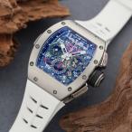 リシャールミル RM11-02 オートマチック フライバッククロノグラフ デュアルタイムゾーン RICHARD MILLE 中古メンズ 腕時計 送料無