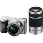 SONY α6400 ILCE-6400Y ダブルズームレンズキット [シルバー][展示品][在庫あり]
