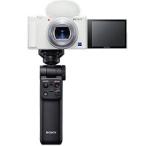 ショッピングバリ SONY VLOGCAM ZV-1G シューティンググリップキット (W) [ホワイト][展示品][在庫あり]