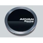 【アドバンレーシング センターキャップ】●φ73 ●フルフラット ●グロスブラック＆ハイパーブラックリング ●PCD114.3/120用 ●４個 ●品番：V4828　ヨコハマ