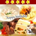 ショッピング誕生日 愛犬用 誕生日や特別な日のお祝いやパーティに♪【アニバーサリーセット】手作り食 手作りご飯 手作りごはん 犬誕生日ケーキ 犬誕生日ごはん