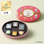 ショッピングゴディバ チョコレート バレンタイン 2026 ゴディバ公式（GODIVA）ゴディバ meets どうぶつの森 アソートメント/Pink（6粒入） 爆買