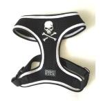 ブラック・スカル・DOG STARハーネス