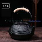 南部鉄器 伝統工芸品 鉄瓶 きゅうす 茶こし付き ホーロー加工 鉄 茶葉 在宅 おうち時間 IH調理 直火 900ml