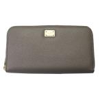 ドルチェ&ガッバーナ 財布 メンズ BI0473 DOLCE&GABBANA ラウンドファスナー長財布 型押しレザー グレージュ系 BI0473 A10011 87195