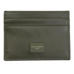 ドルチェ&ガッバーナ カードケース レディース DOLCE&GABBANA ツートン レザー グリーン系/イエロー BP0330 AZ722 8R540