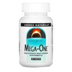 Source Naturals 社 Mega-One メガワン サポート力に優れたマルチビタミンとミネラル60粒タブレット入り 1本 サプリメント