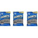 お得な3袋セット各142g入り ジャイアント塩漬けヒマワリの種142g×3袋 Artist Unknown GIANTS Salted Sunflower Seeds 3bag - 5.75 ozひまわりの種 食用