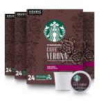 Yahoo! Yahoo!ショッピング(ヤフー ショッピング)お得な96個入り 24個×4箱 Starbucks社スターパックスKカップカフェベローナ カフェヴェローナ味Caffe Veronat K-Cup Keurig