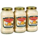 お得な3本セット Bertolli社ベルトリーアルフレドソースBertolli Alfredo Sauce425ml×3本