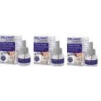  выгодный 3 шт. комплект для заполнения FELIWAY фирма Opti m кошка 48ml×3шт.@Optimum Cat Enhanced Calming Pheromone Diffuser Refill - 3bottle