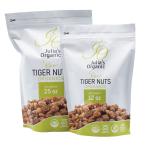 [ выгодный 2 пакет комплект ]Julia's Organic фирма большая вместимость premium сырой Tiger орехи keto диетические продукты всего примерно 1kg(700g.340g)Tiger Nuts 37 oz(25oz+12oz) R...