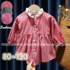  One-piece юбка детское платье Kids одежда 80 90 100 110 120 130 красный черный розовый весна лето длинный рукав в клетку 