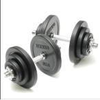 [IVANKO] одна сторона 10kg Raver гантель комплект ( обычный балка )28mm диаметр Raver plate пара 