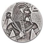 [保証書付き] 2016年 (新品) チャド「エジプト・ツタンカーメン王墓」純銀 5オンス 銀貨