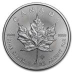 [ письменная гарантия * капсулпа со стартером ] 2018 год ( новый товар ) Canada [ Maple leaf ] оригинальный серебряный 1 унция серебряная монета 