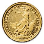 ショッピングイギリス [保証書・カプセル付き] 2018年 (新品) イギリス「ブリタニア」純金 1/10オンス 金貨