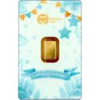 [ с гарантией .] ( новый товар ) Польша гель любитель [ новорожденный * мужчина ] оригинальный золотой 1 грамм балка 