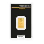 [ с гарантией .] ( новый товар ) Швейцария arugo- оригинальный золотой 5 грамм балка 