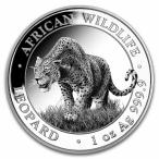 [ письменная гарантия * капсулпа со стартером ] 2023 год ( новый товар )so Мали a[ Africa * wild жизнь * Leopard ] оригинальный серебряный 1 унция серебряная монета 