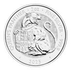 [保証書・カプセル付き] 2025年 (新品) イギリス「ロイヤルチューダービースト・女王のパンサー」純銀 2オンス 銀貨