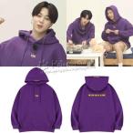 ◆2025新品 BTS(防弾少年団) JIMIN 韓流グッズ パーカー スウェット フード付き 春秋 男女兼用 周辺 応援服 打歌服カジュアルウェア ペアルック