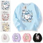 【ステッカー選択可】 ちいかわ うさぎ ハチワレ 子供服 長袖Tシャツ 通気性 肌着 柔らかい 100%綿 丸首 男の子 女の子 子ども服 小学生 トップス