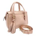 ケイトスペード タッセル 2WAY ショルダーバッグ ハンドバッグ レディース レザー ピンク PXRU7624 中古  Kate Spade