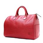ルイ ヴィトン スピーディ30 エピ ボストンバッグ レディース エピレザー レッド M43007 中古 送料無料 LOUIS VUITTON