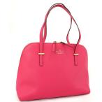 ケイトスペード ショルダーバッグ トートバッグ レディース 型押しレザー ピンク 中古 Kate Spade