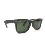レイバン ウェイファーラー WAYFALER サングラス メンズ デニム プラスチック ブラック RB 2140-F 1162 52□22 3N 中古  Ray-Ban