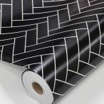  обои наклейка DIY HDC-20443 длина 1m черный защита от плесени плитка узор ( обои приклеивание изменение, ремонт . сам легко, обои. сверху прикленить обои ) модный 