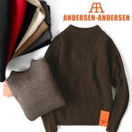 [予約商品] ANDERSEN-ANDERSEN アンデルセン アンデルセン THE NAVY クルーネック セーター 5GG メンズ レディース