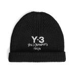 Y-3 ワイスリー ロゴ刺繍 チャンキー ニットキャップ JX8308 ビーニー メンズ レディース
