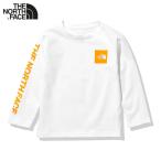 THE NORTH FACE ノースフェイス スクエアロゴ ロンT NTJ82021 長袖Tシャツ キッズ