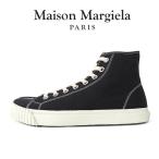 ショッピングマルジェラ [SALE] Maison Margiela メゾンマルジェラ Tabi ハイカット タビ キャンバス スニーカー S57WS0440 P4291 H0958 黒 足袋 シューズ メンズ