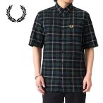 Fred Perry フレッドペリー オックスフォード タータンチェックシャツ M9627 半袖シャツ メンズ