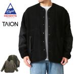 ショッピングケープ Cape Heights × TAION ケープハイツ タイオン KINSELLA リバーシブル ボアフリース カーディガン CHU25W1101 ボアジャケット メンズ