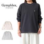 ショッピングジムフレックス [SALE] GYMPHLEX ジムフレックス ロゴ刺繍 ロンT GY-C0389 HWJ 長袖Tシャツ レディース