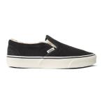 VANS バンズ Classic Slip-On ボア スエード スリッポン VN000BVZEMV 黒 ブラック シェルパ スニーカー メンズ レディース
