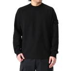 STONE ISLAND GHOST Stone Islay ndo призрак деталь вырез лодочкой тренировочный 6100064 long T чёрный черный мужской 